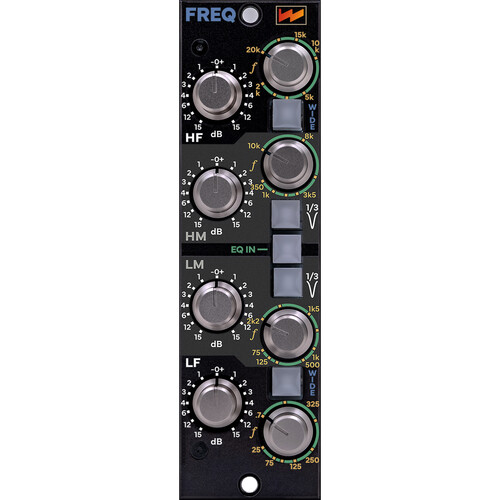 WOLFF AUDIO FREQ 500 Series 4-Band Parametric EQ Module