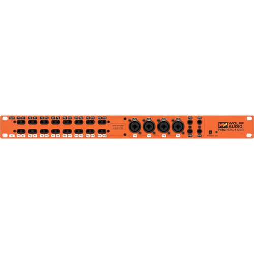 WOLFF AUDIO ProPatch128R 64x64 Digitally Controlled Analog Patchbay