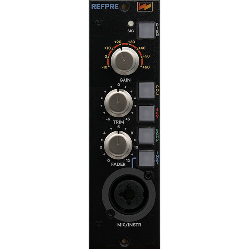 WOLFF AUDIO RefPre 500-Series Reference Microphone Preamp Module