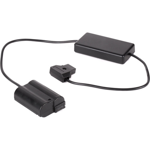 Wooden Camera Straight D-Tap to Nikon EN-EL15b Dummy Battery Cable (20")