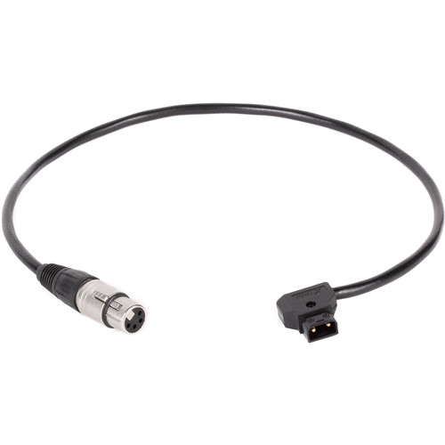 Wooden Camera D-Tap to 4-Pin XLR Female Power Cable (20")
