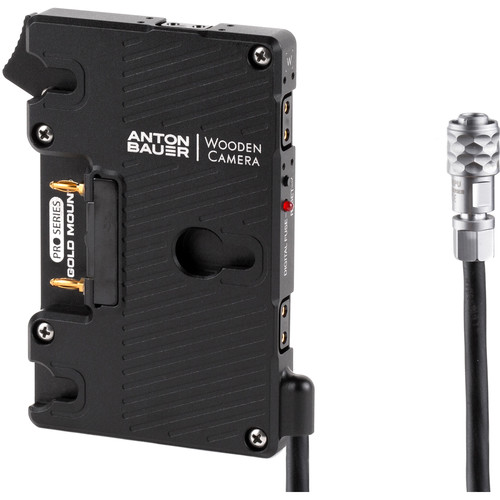 Wooden Camera Pro Gold Mount Battery Plate for Blackmagic Pocket Cinema Camera 6K/6K Pro/4K