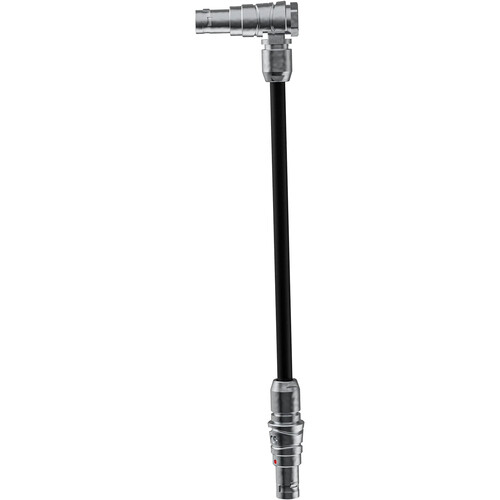 Wooden Camera D-Box Link Cable 5-Pin Right-Angle Male to 5-Pin Straight Male (3.5")