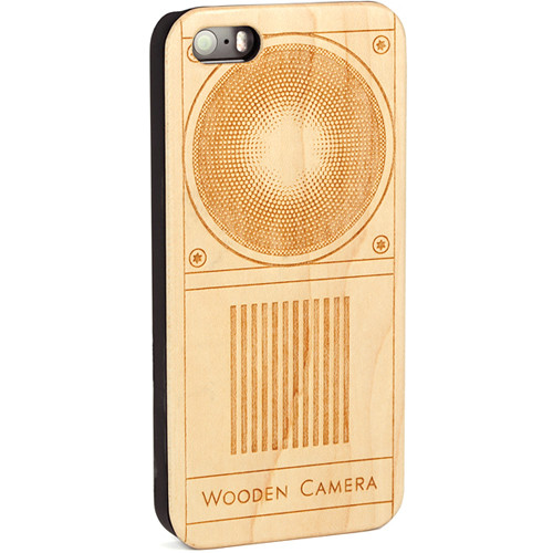 Wooden Camera Logo (Front Portion) Case for iPhone 5/5s/SE