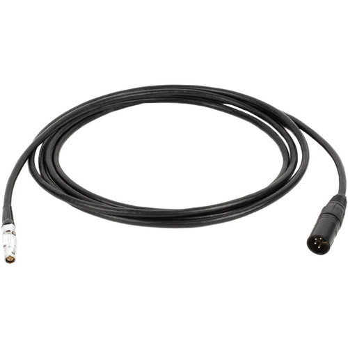 Wooden Camera 4-Pin XLR to LEMO Power Cable for C200/C200B/C300mkII (Straight, 10')