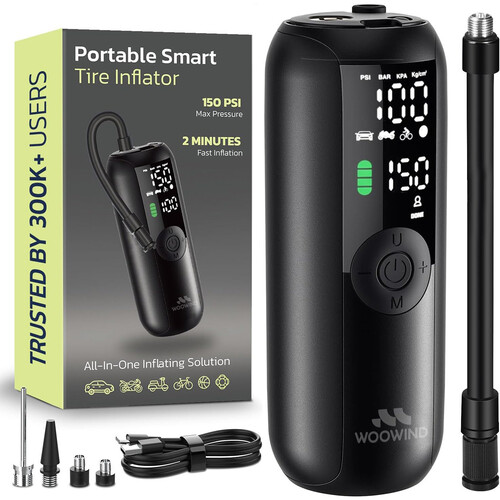 Woowind LP1 Smart Rechargeable Tire Inflator