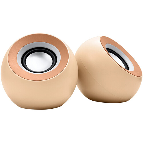 X9 Performance Wireless Bluetooth Desktop Speakers (Brown)
