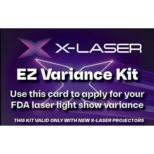 X-Laser EZ Variance Kit for Online Variance Application