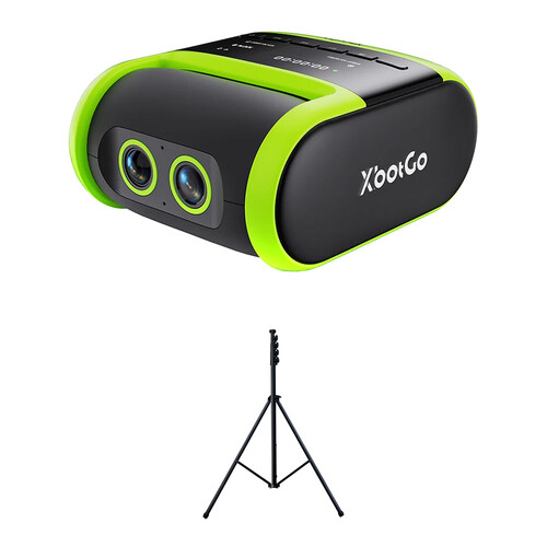 XbotGo Falcon 4K AI Live Streaming Camera and NT4 Tripod Kit (Edge Green)