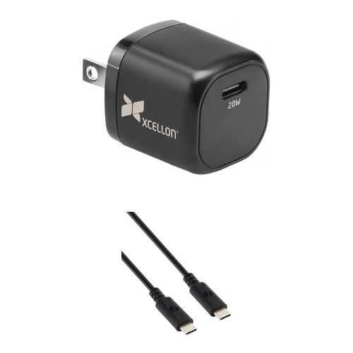 Xcellon PDG-120 20W GaN USB-C Charger & Charging Cable Kit