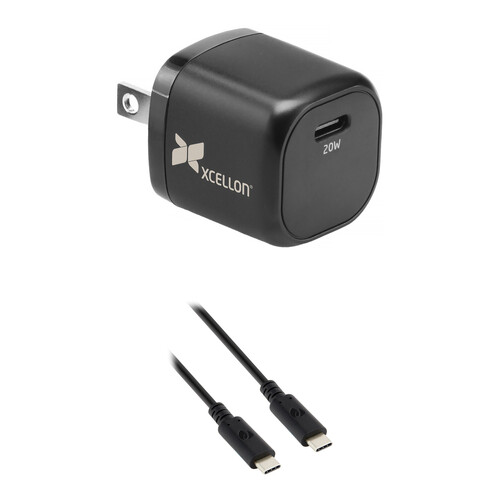 Xcellon PDG-120 20W GaN USB-C Charger & Charging Cable Kit