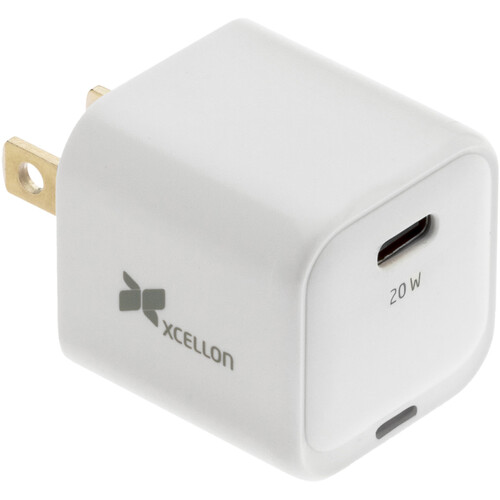 Xcellon Mighty Mini 120 20W GaN USB Type-C Charger (White)