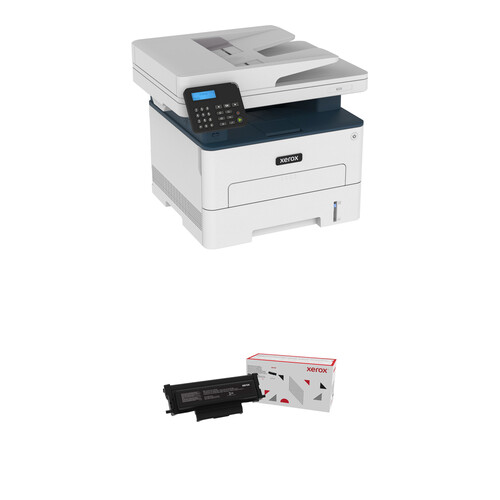 Xerox B225 Multifunction Monochrome Laser Printer with One High-Capacity Black Toner Cartridge Kit