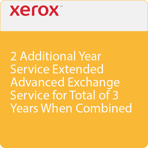 Xerox 2-Year Extended Advanced Exchange Service for B310 Monochrome Laser Printer