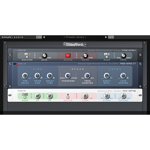 XHUN Audio ShineVerb Reverb Processor Plug-In