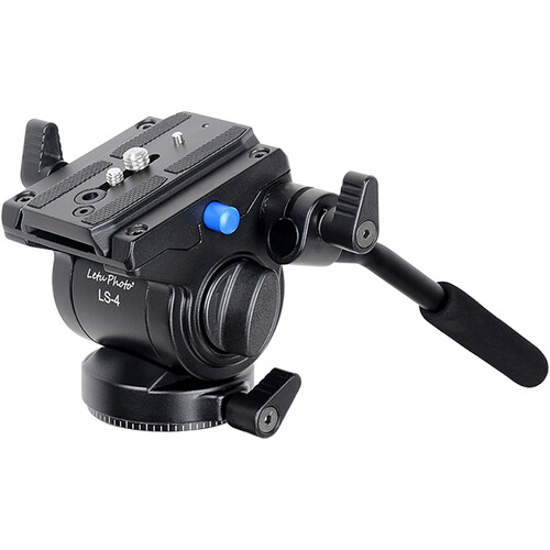 XILETU LS-4 Fluid Drag Hydraulic Tripod Head with Quick LS-4 B&H