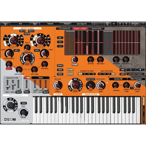 XILS-LAB Oxium - Virtual Synthesizer Plug-In (Download)