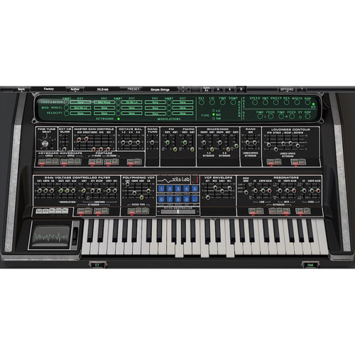 XILS-LAB PolyM - Polyphonic Virtual Synthesizer Plug-In (Download)