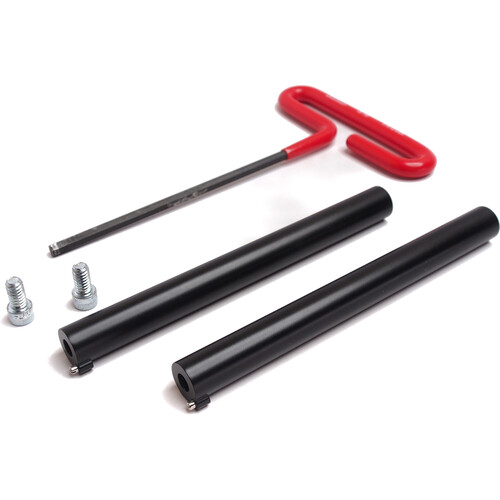 XLCS Designs 15mm Rods with Mounting Tool (Pair, 6")
