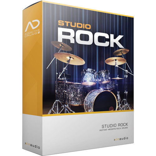 XLN Audio Studio Rock AD2 ADPAK - Virtual Drum Kit (Download)