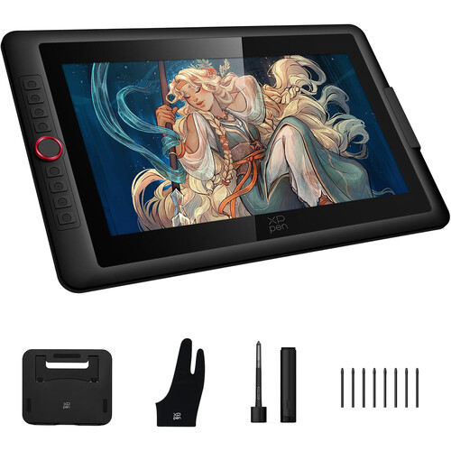 XPPen Artist 15.6 Pro V2 Pen Display MD160FH-AD41 B&H Photo Video