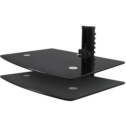 Xtreme Cables 17920 Wall Mount with Two Universal Glass Shelves