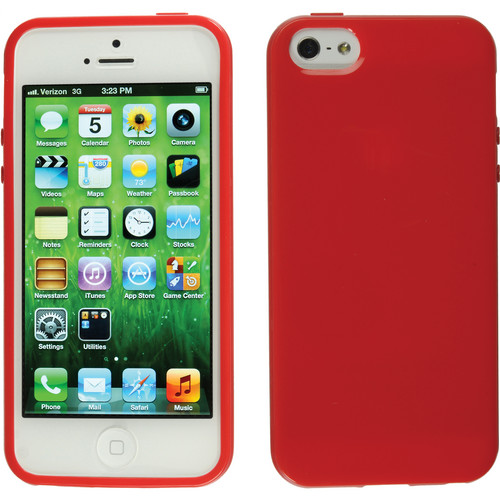 Xuma Flex Case for iPhone 5, 5s & SE (Red)