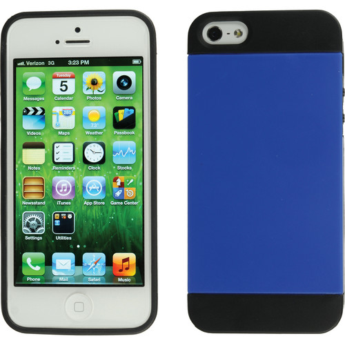 Xuma Hybrid Case for iPhone 5, 5s & SE (Blue)