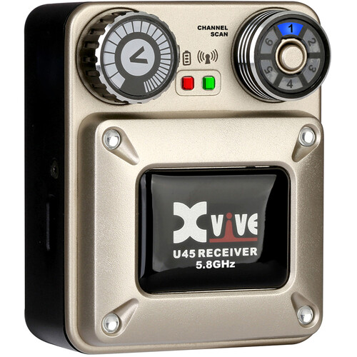 Xvive Audio U45R Wireless Receiver for U45 In-Ear U45R GOLD B&H
