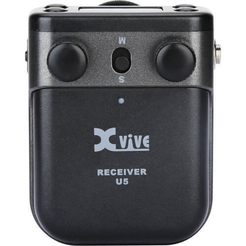 Xvive Audio U5R Dual-Channel Digital Wireless Receiver for Cameras (2.4 GHz)