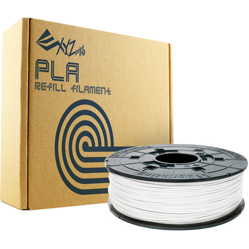 XYZprinting 1.75mm PLA Refill Filament (600g, Pearl White)