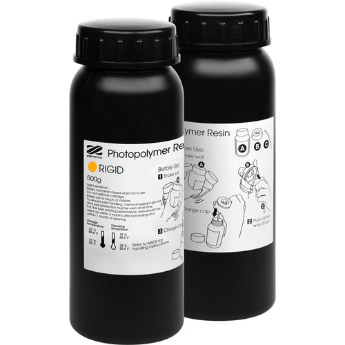 XYZprinting Rigid Resin (Clear, 2-Pack)