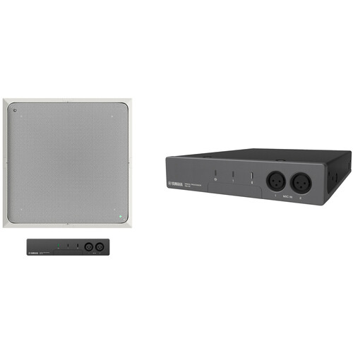 Yamaha ADECIA Ceiling Microphone Bundle for Audio/Videoconferencing (White)