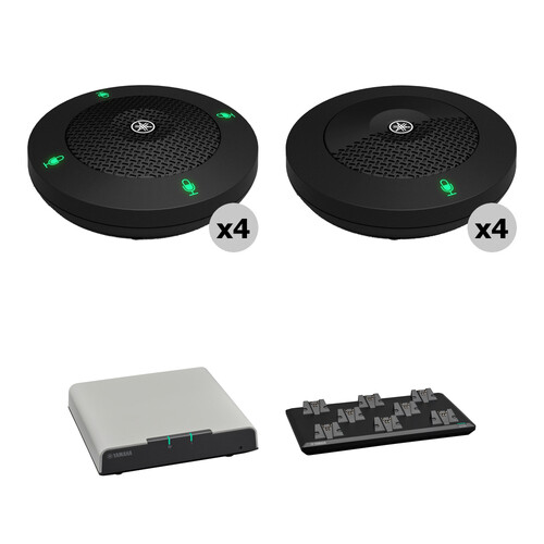 Yamaha ADECIA 8-Channel DECT Wireless Boundary Microphone Kit (1.9 GHz)