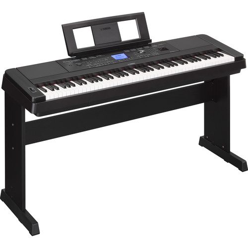 Yamaha DGX-660 Portable Grand Digital Piano (Black) DGX660B B&H