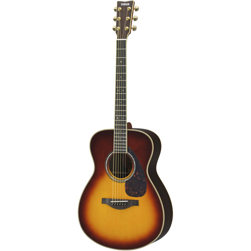 Yamaha LS16BSHB Small Body Acoustic Guitar (Brown Sunburst)