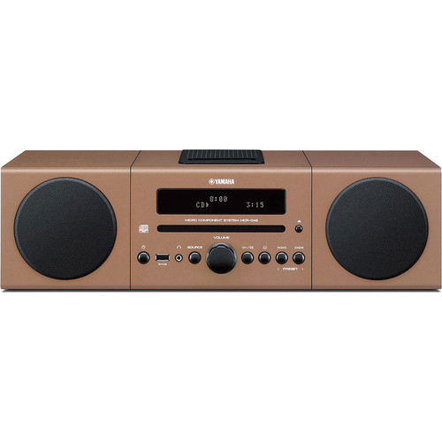 Yamaha MCR-042 Micro Component System (Light Brown)
