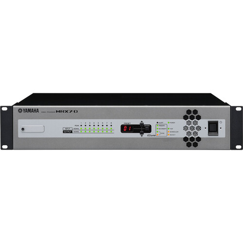 Yamaha MRX7-D Open Architecture Dante DSP Processor (8X8)