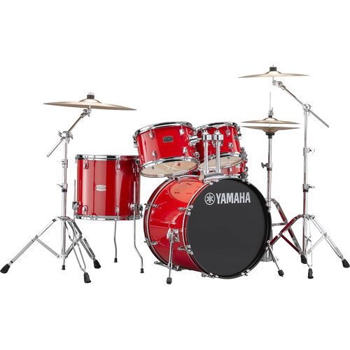 Yamaha RDP0F5 Rydeen Drum Kit (Hot Red) RDP0F5RD B&H Photo Video