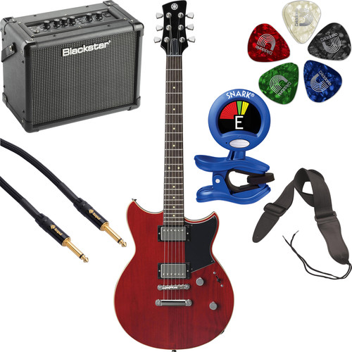 Yamaha Revstar RS420 Electric Guitar Starter Kit (Fired Red)