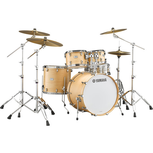 Yamaha TMP2F4 Tour Maple Custom 4-Piece Shell Package (22" Bass Drum, Butterscotch Satin)