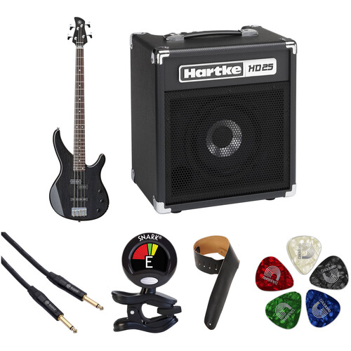 Yamaha TRBX174EW Electric Bass Starter Kit (Black)