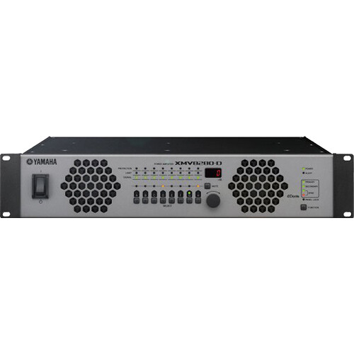 Yamaha XMV8280-D 8-Channel 2240W Power Amplifier XMV8280D B&H