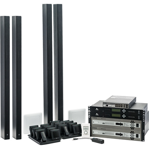 Yamaha Conference Ensemble For Conferenceroom, Black Speaker, 16 Microphones