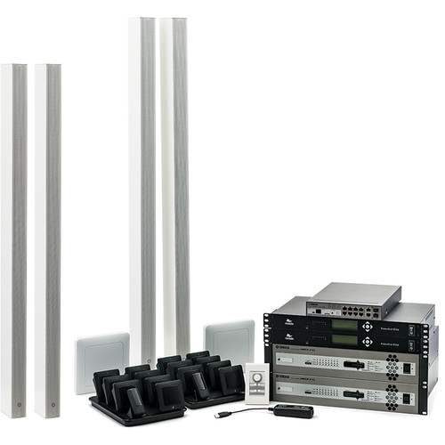 Yamaha Conference Ensemble For Conferenceroom, White Speaker, 16 Microphones