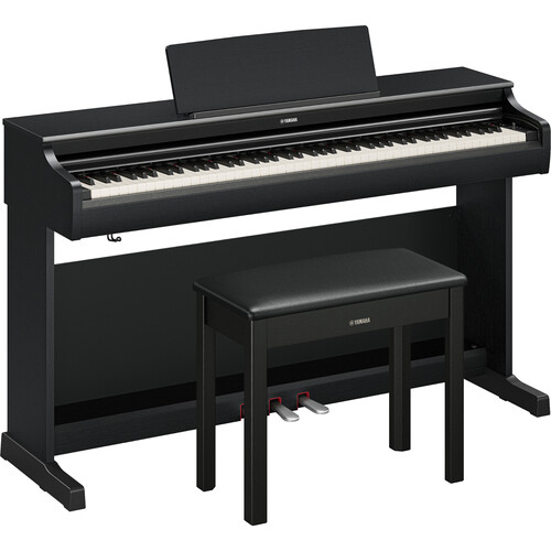 Yamaha Arius YDP-166 88-Key Console Digital Piano with Bench (Black)