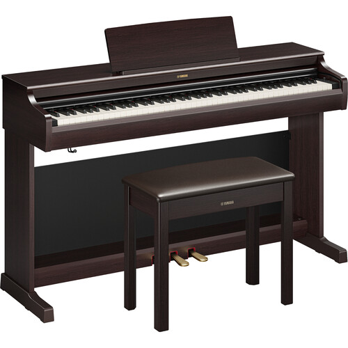 Yamaha Arius YDP-166 88-Key Console Digital Piano with Bench (Rosewood)