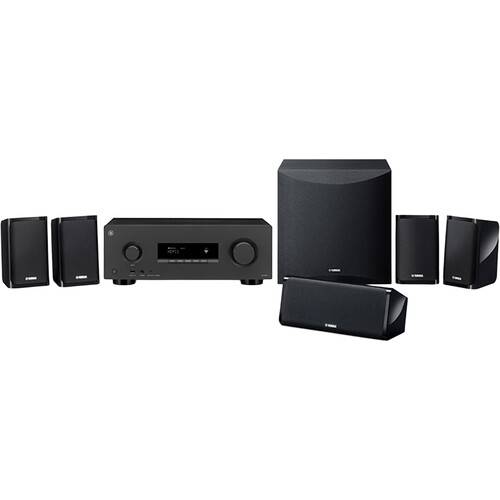 Yamaha YHT-4970U 5.1-Channel Home Theater-in-a-Box System (Black)