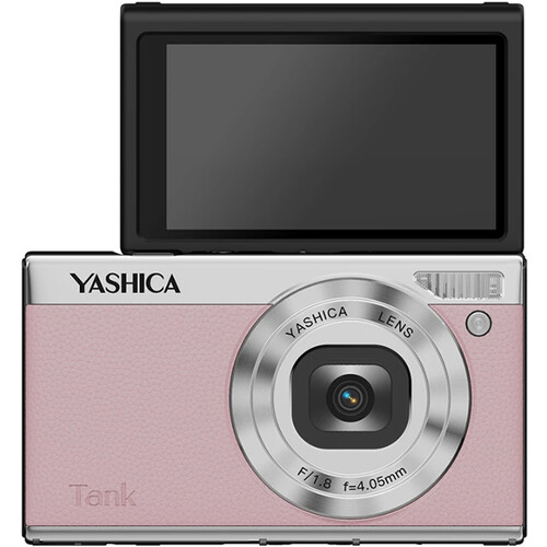 Yashica Tank Compact Digital Camera (Pink Marshmallow)