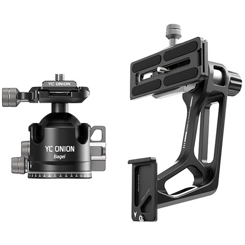 YC Onion Litchi Gimbal Head with BC44 Bagel Ball Head
